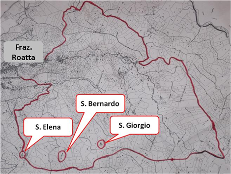 percorso per S. Elena